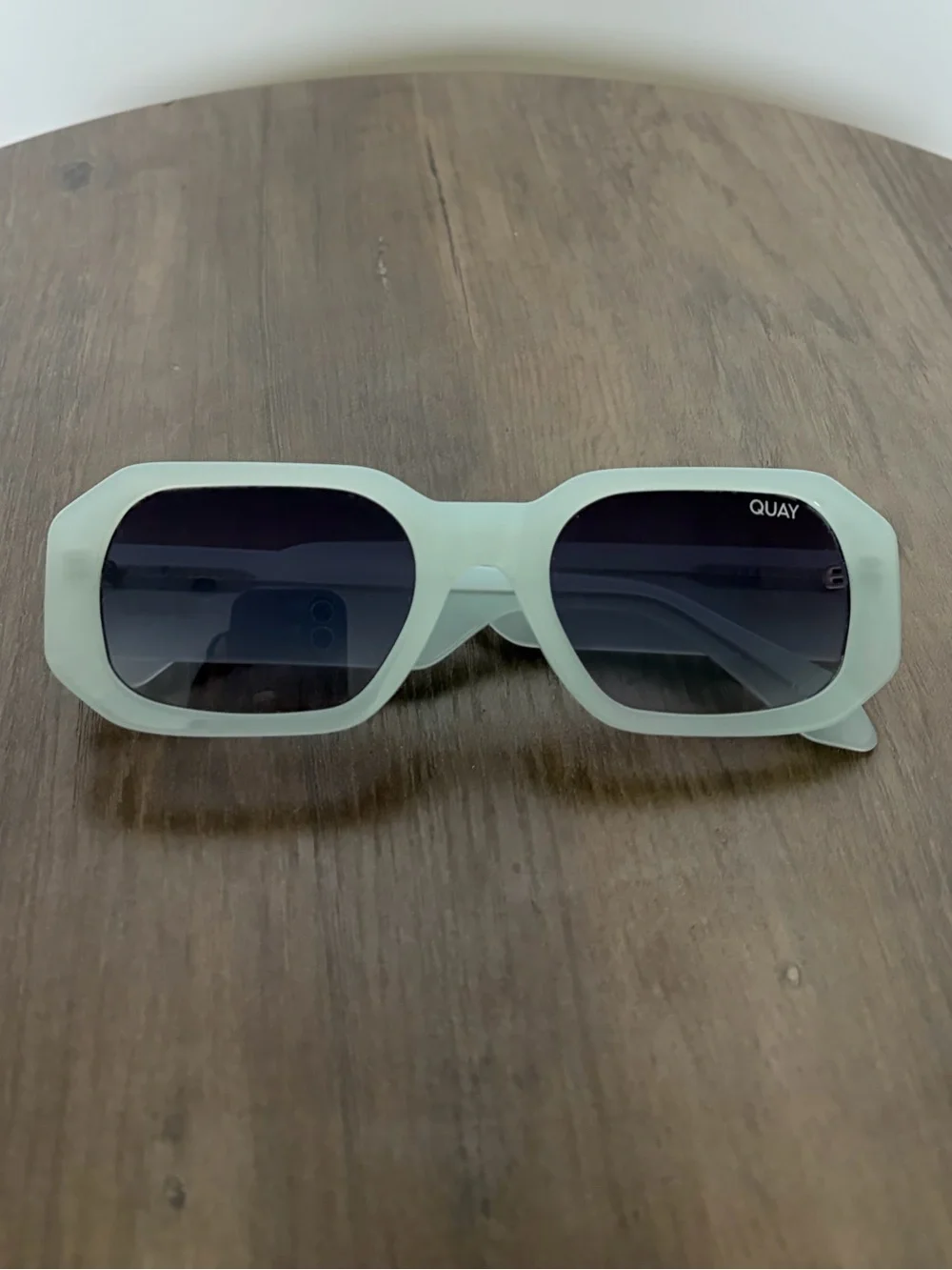 Quay Australia Light Celeste Sunglasses